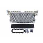 GRILLE AUDI A4 B8 RS-STYLE CHROME-BLACK (08-12) PDC kép