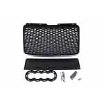 GRILLE AUDI A6 C6 RS-STYLE MATT ezüst-fekete (09-11) kép