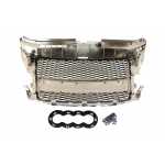 Hűtőrács AUDI A3 8P RS-STYLE CHROME-BLACK (07-12) kép