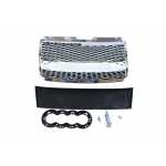 Hűtőrács AUDI A6 C6 RS-STYLE CHROME-BLACK (04-09) kép