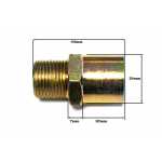 Olajszenzor bekötő adapter M18x1.5 kép