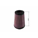Sportlégszűrő TW H: 200mm 89mm lila kép
