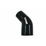Turbócső 45fok TW fekete 57-63mm kép