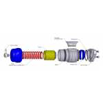Turbosmart BLOW OFF A Subaru WRX Forester 38MM Supersonic kép