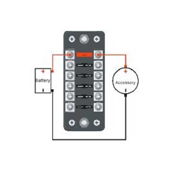 6-os biztosíték doboz - A típus kép