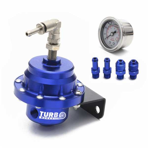 A TurboWorks AN6 üzemanyag nyomásszabályozó KÉK kép