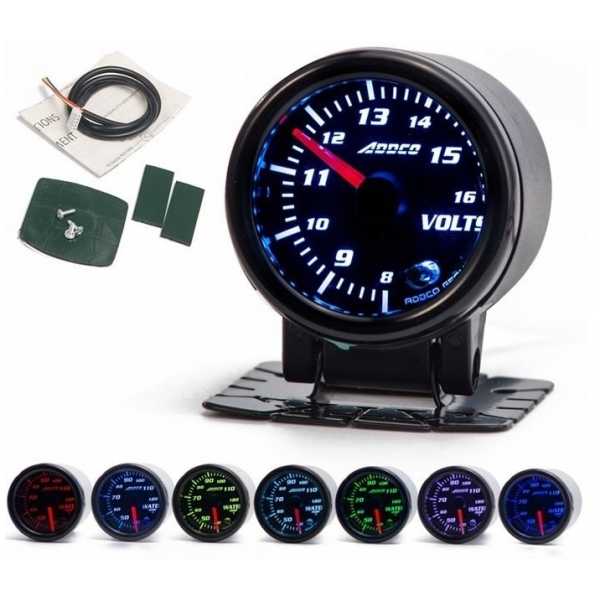 ADDCO mérőműszer 52mm - voltmérő kép