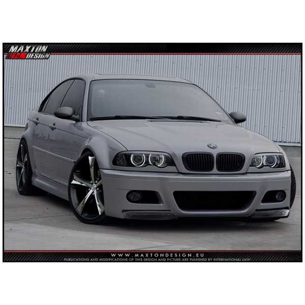 BMW 3 E46 4D lépcsőshátú M3 lökhárító MD-BM-3-46-F1S kép