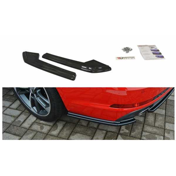 Hátsó oldalsó lökhárító toldat Audi A4 B9 S-Line MD-AU-A4-B9-SLINE-AV-RSD1 kép