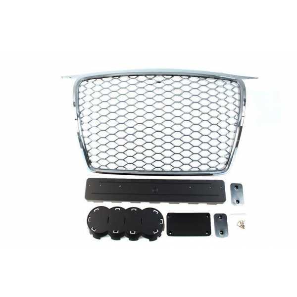 Hűtőrács AUDI A3 8P RS-STYLE CHROME (05-09) kép