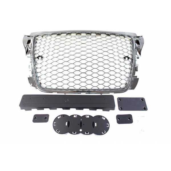 Hűtőrács AUDI A3 8P RS-STYLE CHROME (09-12) PDC kép