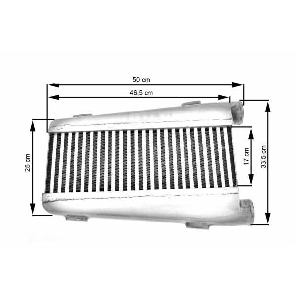 Intercooler 460x150x70 azonos oldalán kép