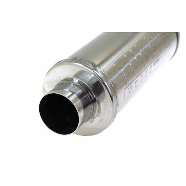 Középső hangtompító 50 mm-es TurboWorks RS 409SS 300 mm kép