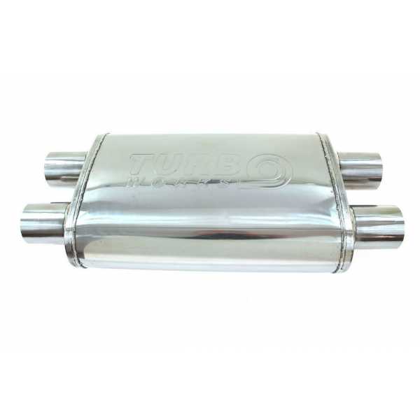 Középső hangtompító 50 mm-s TurboWorks LT 304SS kép