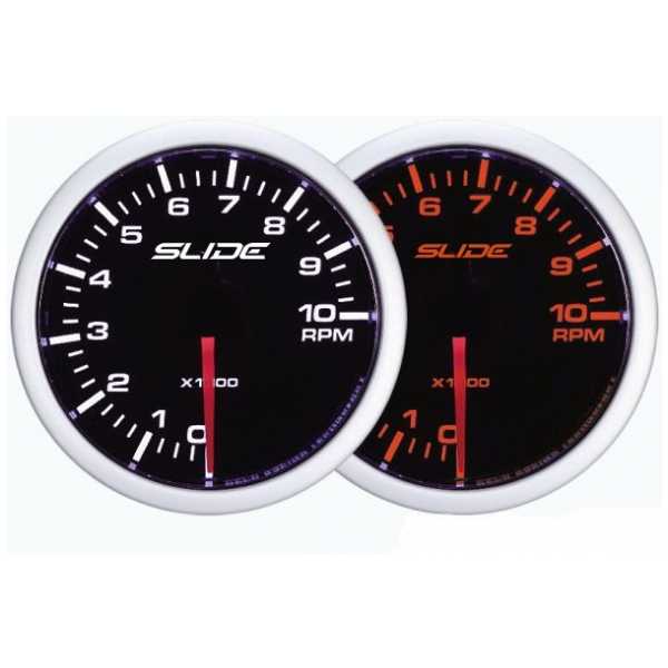 Slide 52 mm - RPM fordulatszámmérő kép