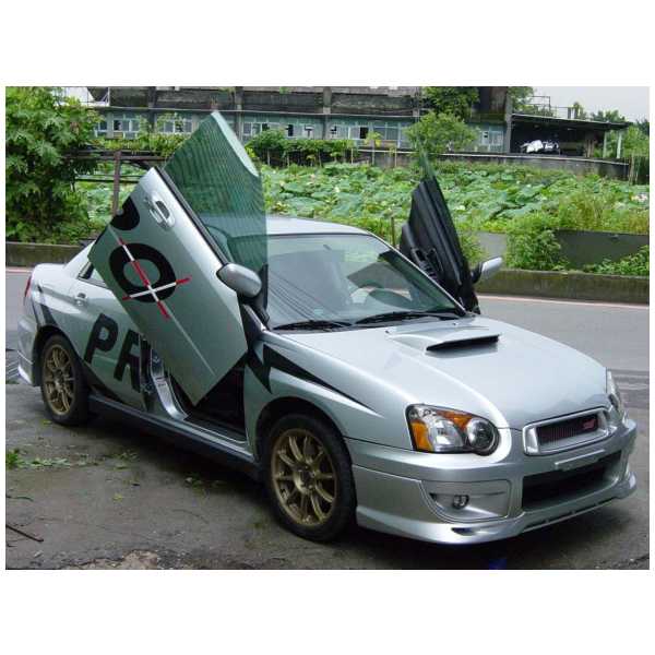 Subaru Impreza MK2 WRX 04+ (PU) lökhárító toldat kép